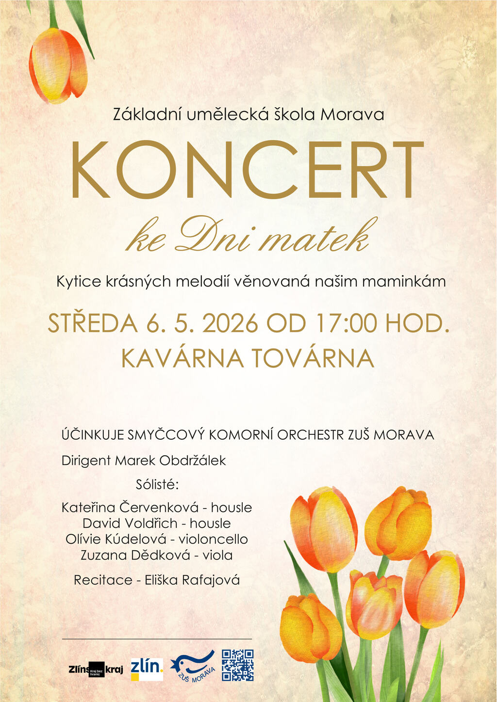 KONCERT KE DNI MATEK, 6. 5. 2026, ZLÍN
