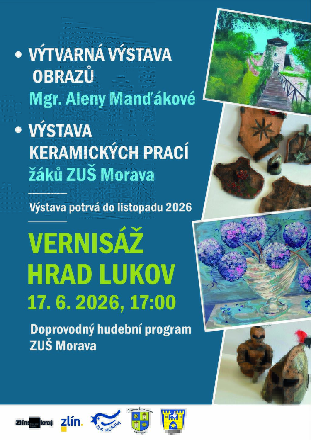 Vernisáž hrad Lukov, 17.6.